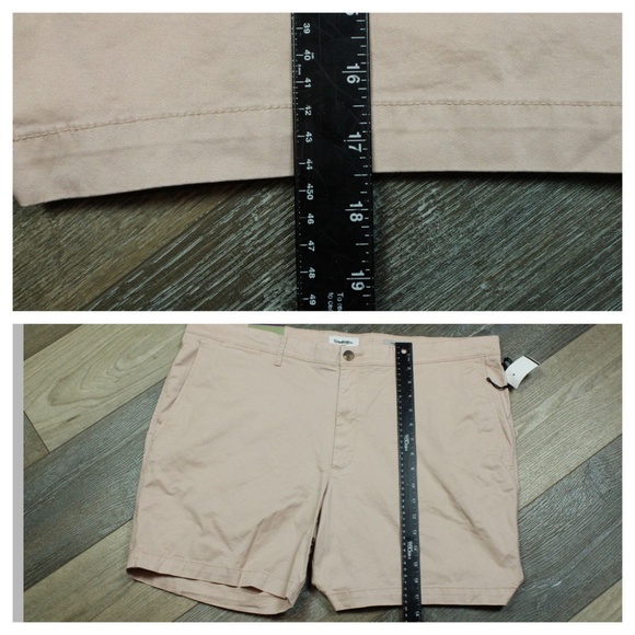 Goodfellow co Shorts Men Size 42 light Pink - Picture 4 of 6